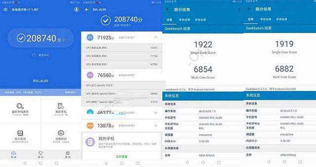 主页 手机学院 手机知识2,下面则是搭载麒麟970的荣耀note10跑分成绩