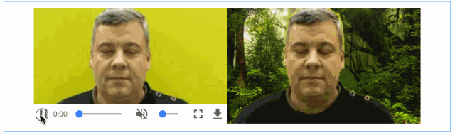 canvas像素点操作之视频绿幕抠图