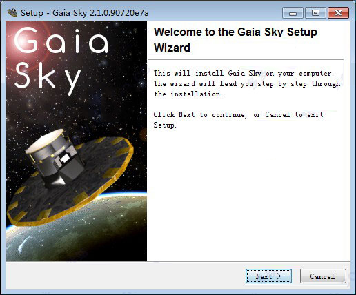 Gaia Sky 2下载 Gaia Sky 2(宇宙星图) v2.1.0 官方安装版 32位