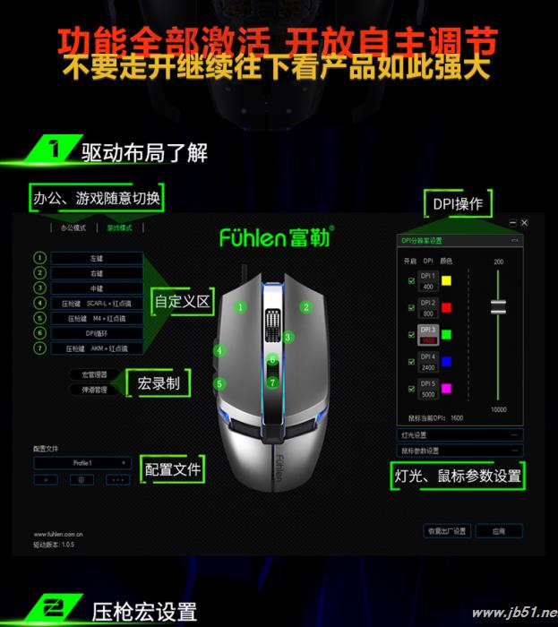 富勒CO510鼠标驱动下载 富勒CO510鼠标驱动 V1.0.5 中文免费安装版