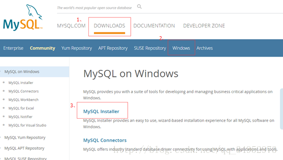 Windows10下mysql 5.7.21 Installer版安装图文教程”
