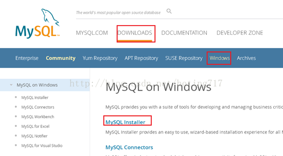 mysql 5.7.18 Installer安装下载图文教程”
