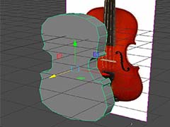 Maya怎么创建小提琴主体部分?