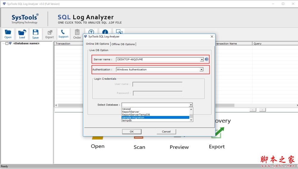 SysTools SQL Log Analyzer破解版