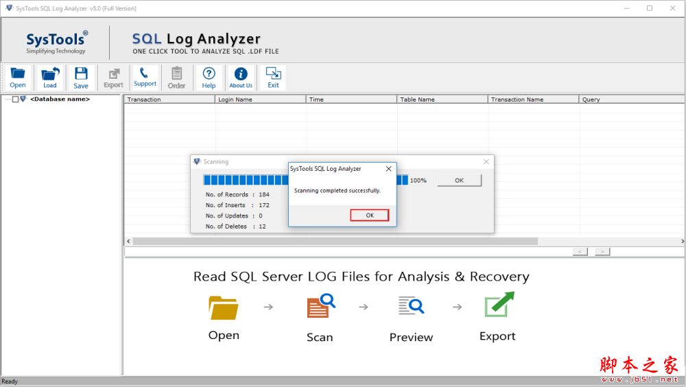 SysTools SQL Log Analyzer破解版