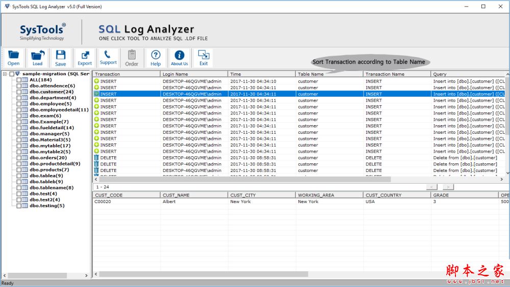 SysTools SQL Log Analyzer破解版