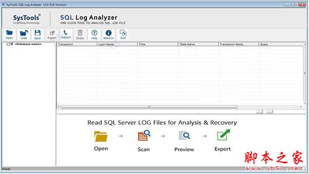 SysTools SQL Log Analyzer破解版