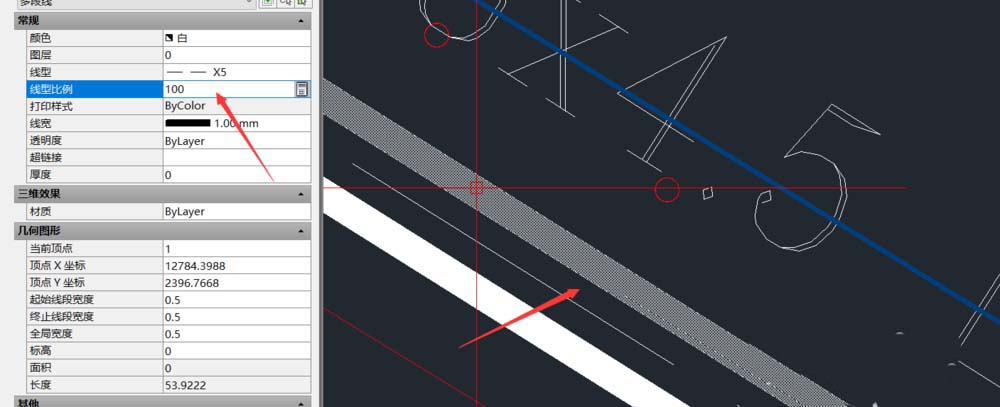 CAD怎么调整线形比例?