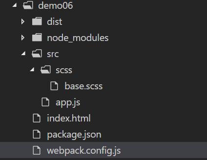 webpack4 处理SCSS的方法示例