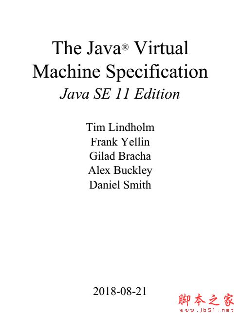 java11语言特性 英文官方 PDF版