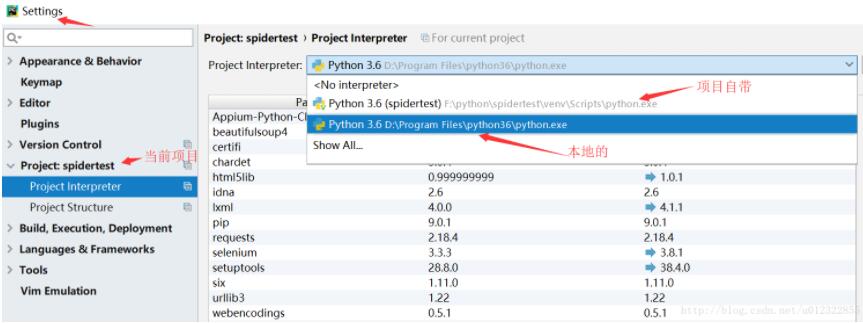 pycharm site-packages