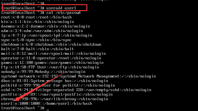 Linux命令: useradd /adduser 新增用户