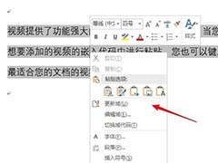 Word书签怎么同步更新不同段落的文字?