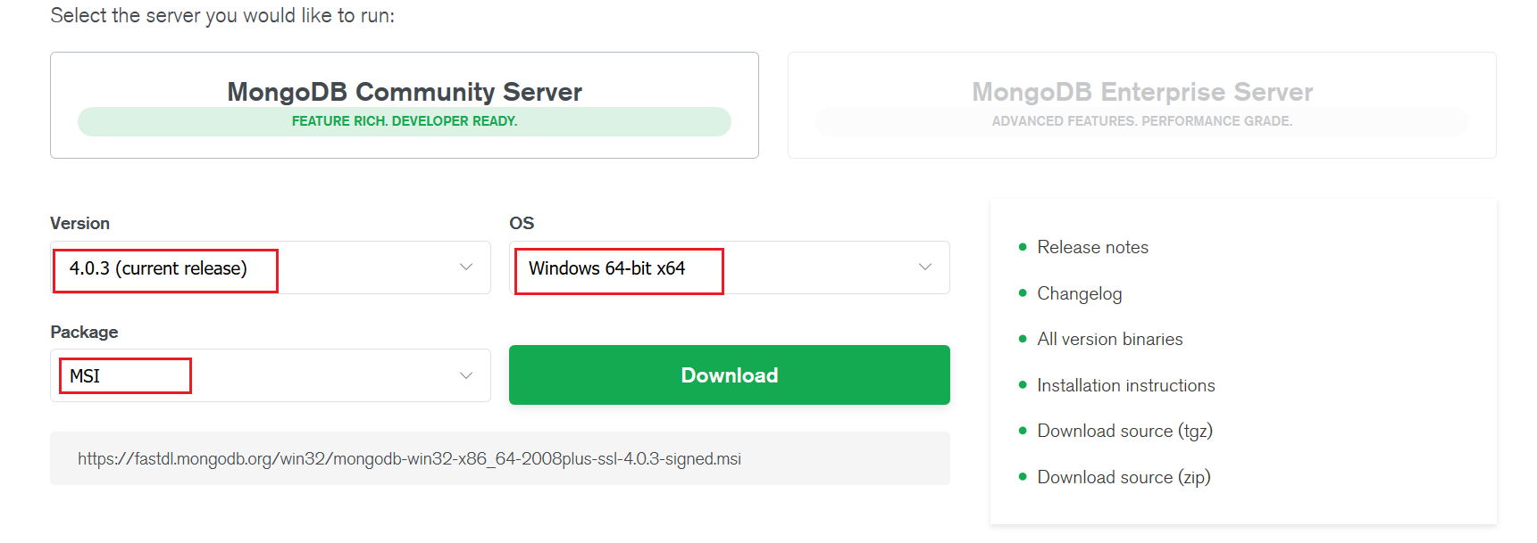 Windows 10下安装最新版MongoDB的完整步骤”