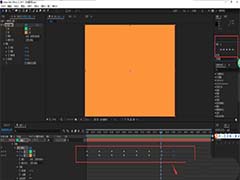 AE怎么制作单个图层不断变色的动画?