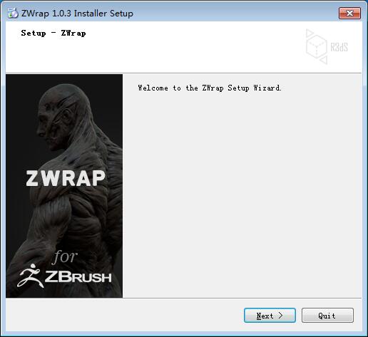 R3DS插件下载 3D扫描拓扑插件R3DS ZWrap 1.0.4 plugin for ZBrush 2018 特别版(附破解补丁)