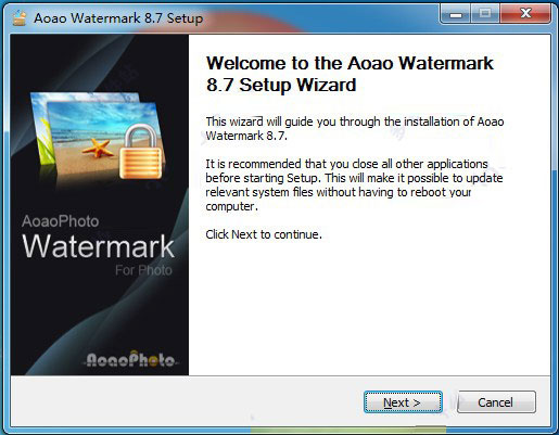 Watermark下载 AoaoPhoto Watermark(图片水印制作添加工具) v8.7 特别版(附破解步骤+注册码)