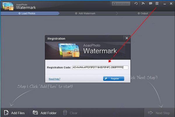 Watermark下载 AoaoPhoto Watermark(图片水印制作添加工具) v8.7 特别版(附破解步骤+注册码)