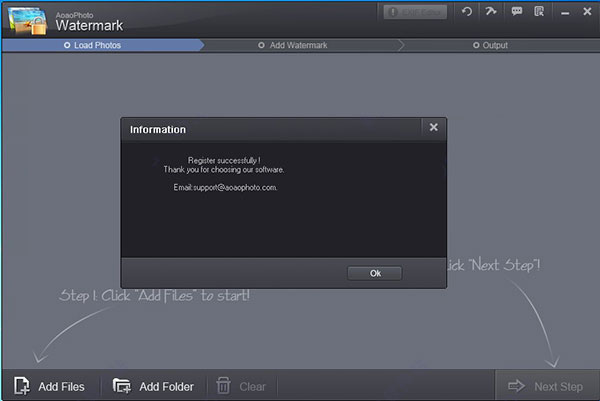 Watermark下载 AoaoPhoto Watermark(图片水印制作添加工具) v8.7 特别版(附破解步骤+注册码)
