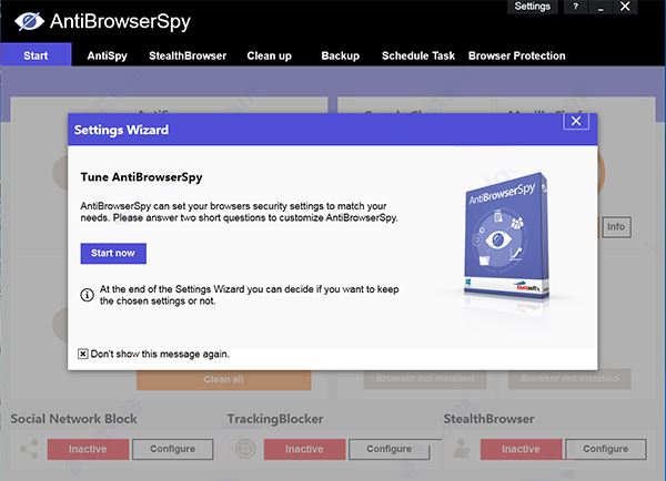 AntiBrowserSpy下载 Abelssoft AntiBrowserSpy(系统反间谍软件) v2019 特别版(附破解文件+破解教程)