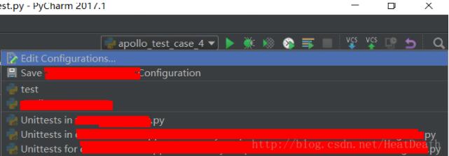 配置 Pycharm 默认 Test runner