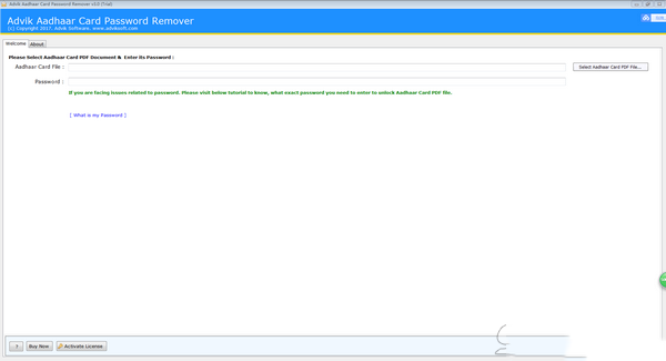 卡密码删除工具下载 Advik Aadhaar Card Password Remover(卡密码删除软件) v3.0 特别版