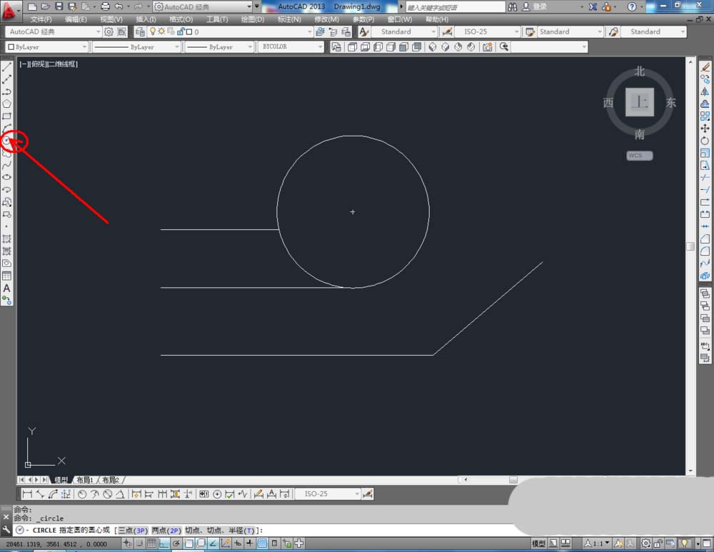 CAD圆形工具怎么制作漂亮的图形?
