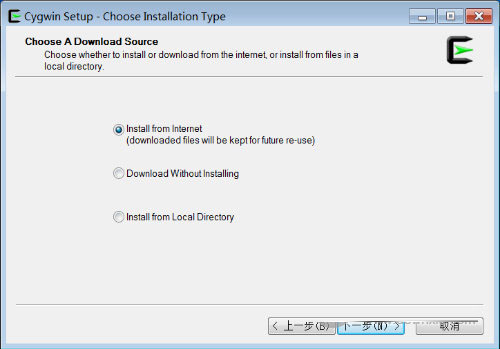 选择Cygwin的安装方式