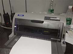 爱普生Epson630K打印机怎么解决卡纸斜纸?