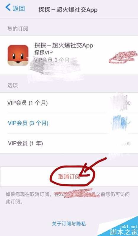 iPhone怎么取消探探VIP自动续费？苹果手机防止探探VIP自动续费方法