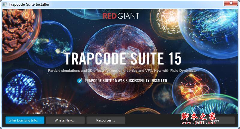 Trapcode17汉化补丁下载 AE红巨星粒子插件集合Red Giant Trapcode Suite 17.2 64位汉化版(含注册码+教程)