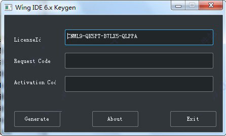 Wing IDE下载 Wing IDE 6.x 注册机 绿色通用版