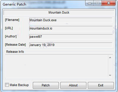 Mountain Duck破解补丁 Mountain Duck激活补丁 v4.14.0.21323 X64 附激活教程