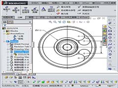 solidworks工程图隐藏的边线怎么显示?