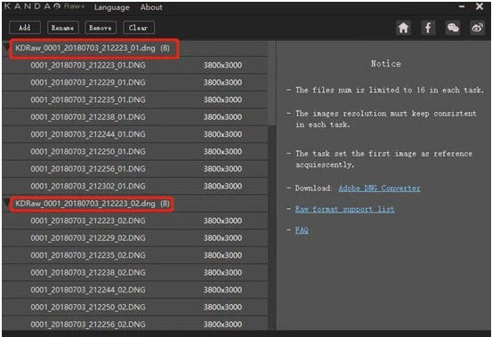 Kandao Raw+(Raw图片处理软件)