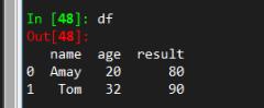 pandas dataframe添加表格框线输出