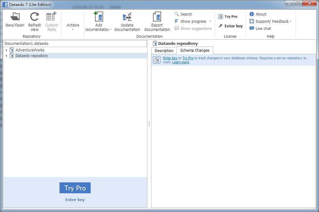 Dataedo 7(数据库文档助手)V7.3.0 英文特别安装版(附安装教程)