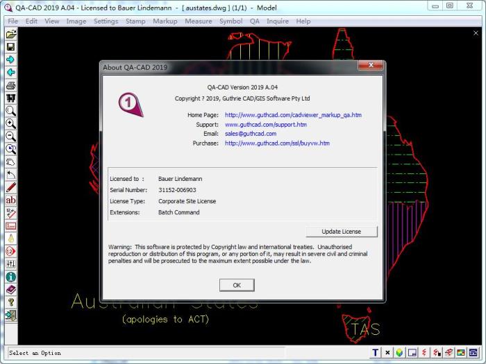 QA CAD(CAD绘图修订管理器)V2019 A.04 英文特别安装版(附教程)
