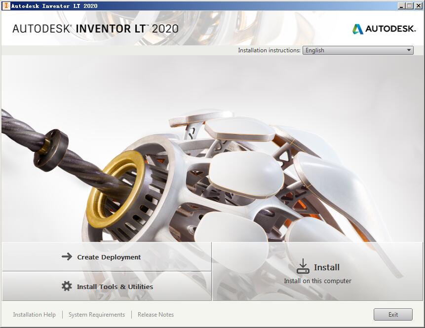 Autodesk Inventor LT 2020中文破解版 附安装教程