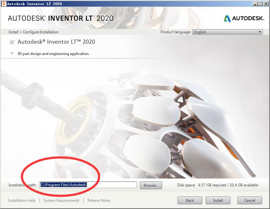 Autodesk Inventor LT 2020中文破解版 附安装教程