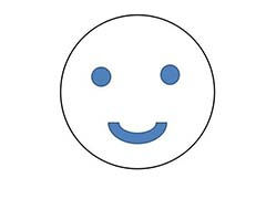 WPS怎么画圆圆的笑脸? wps笑脸表情的画法