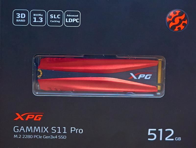 XPG SGAMMIX S11 Pro 512GB评测