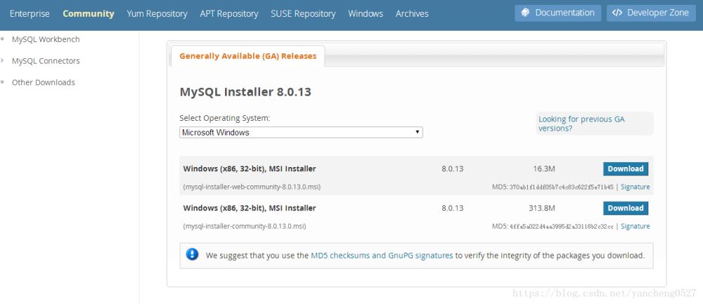 MySQL Server 8.0.13.0 安装教程图文详解”