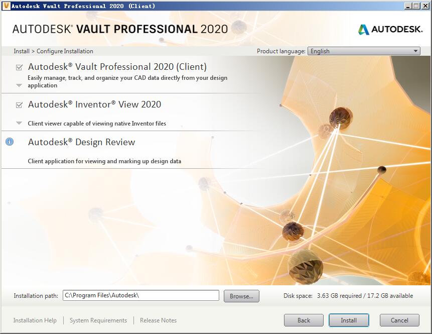 Autodesk Vault Pro Client 2020免费版 附安装教程