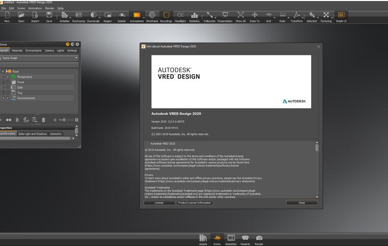 Autodesk VRED Design 2020中文版 附注册机和安装教程