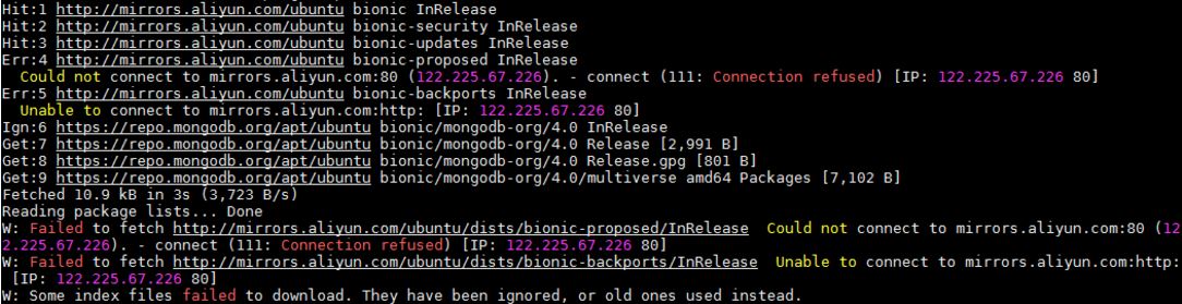 Ubuntu 18.04安装MongoDB 4.0 的教程详解”