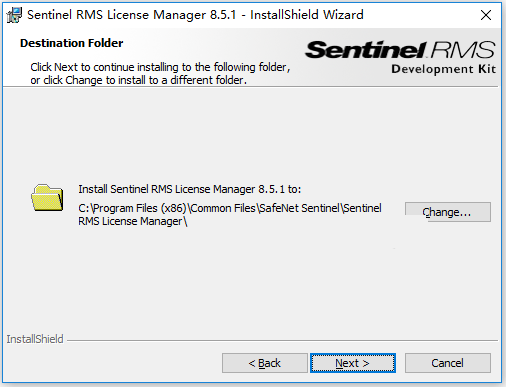 Sentinel RMS License Manager 8.5.1