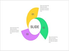 ppt怎么使用iSlide插件制作风车式逻辑图?