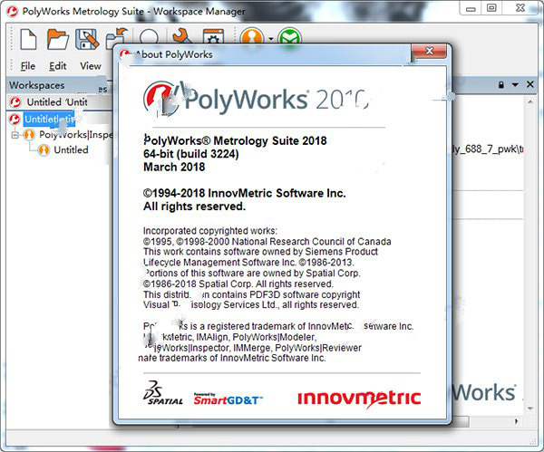 PolyWorks Metrology Suite 2018 IR11.1免费版 32位/64位 附安装教程