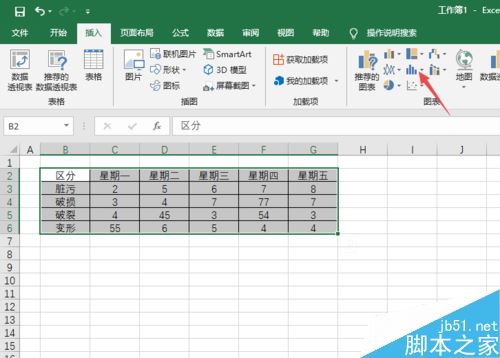 Excel 2019怎么制作直方图？Excel 2019直方图制作教程